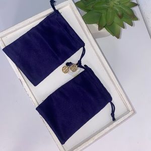 2 Tory Burch Purple Jewelry Bags